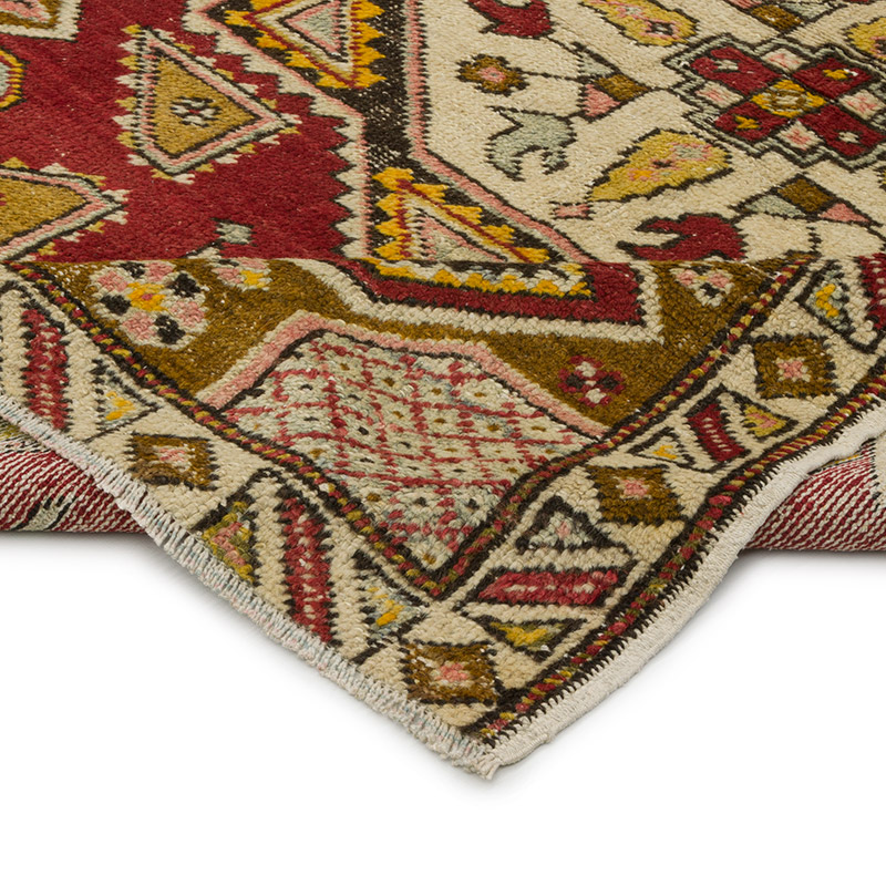 El Dokuma Vintage Halı - K0085686