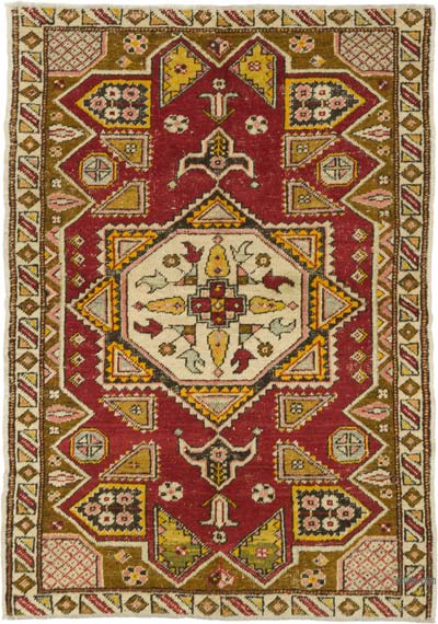 El Dokuma Vintage Halı
