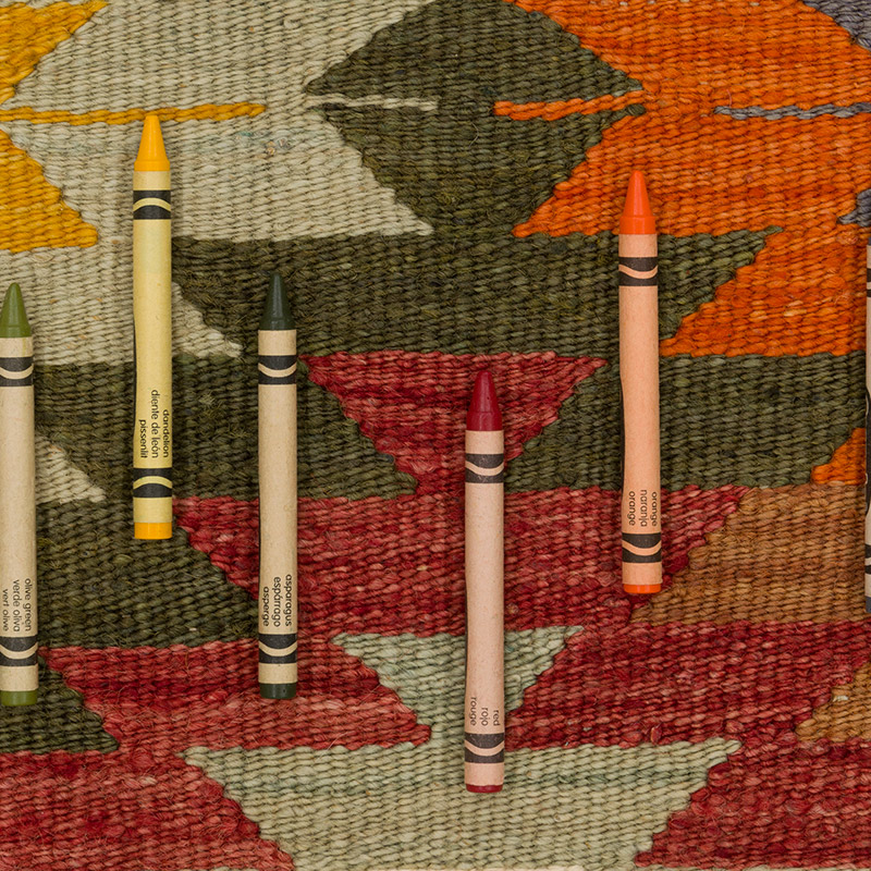 Vintage Afyon Kilim Rug - 5'  x 8' 2" (60" x 98") - K0085687