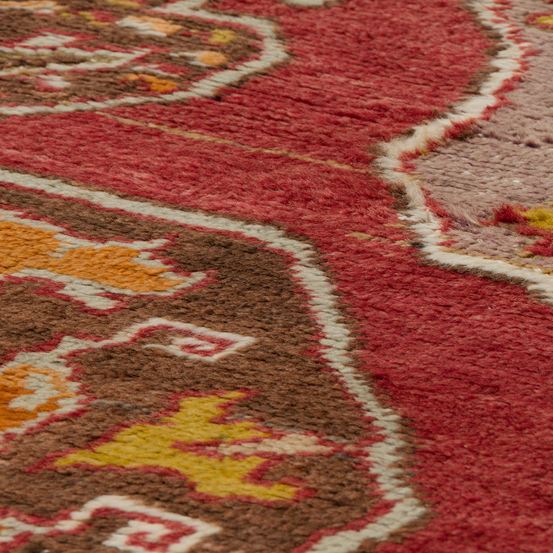 Alfombra Vintage Turca Anudada a Mano - K0085688