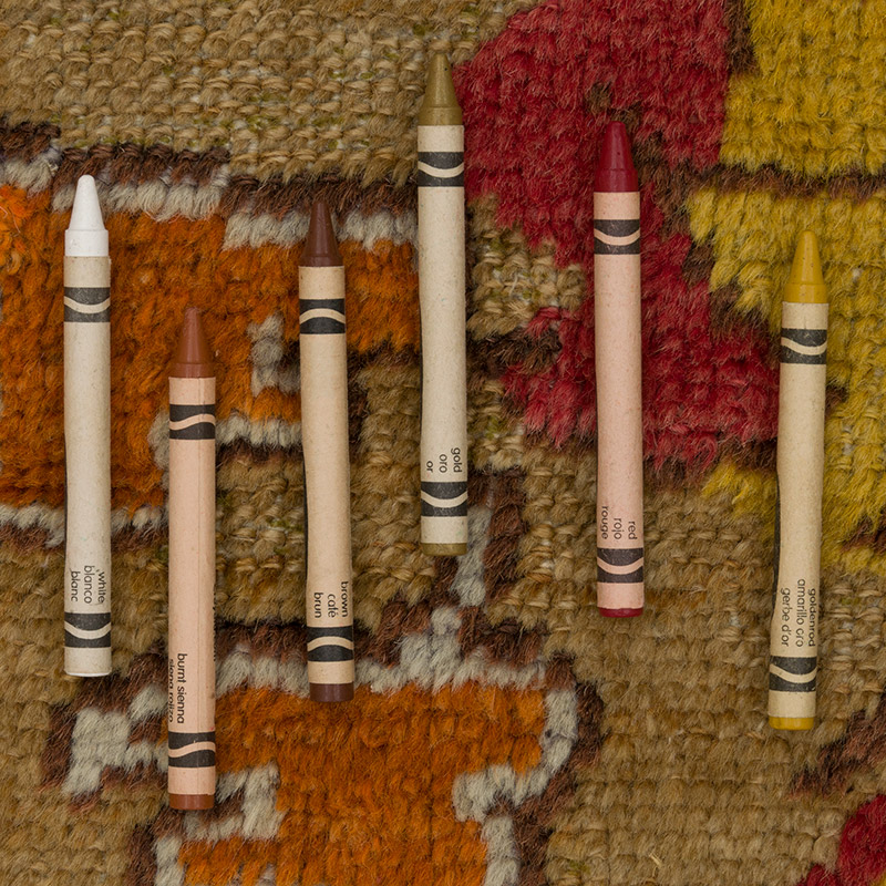 Alfombra Vintage Turca Anudada a Mano - K0085688