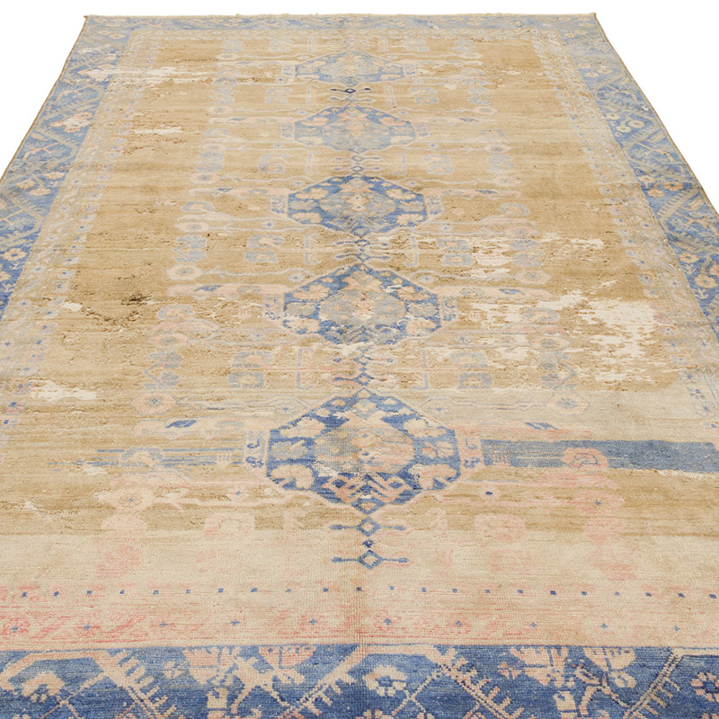 El Dokuma Vintage Halı - K0085689
