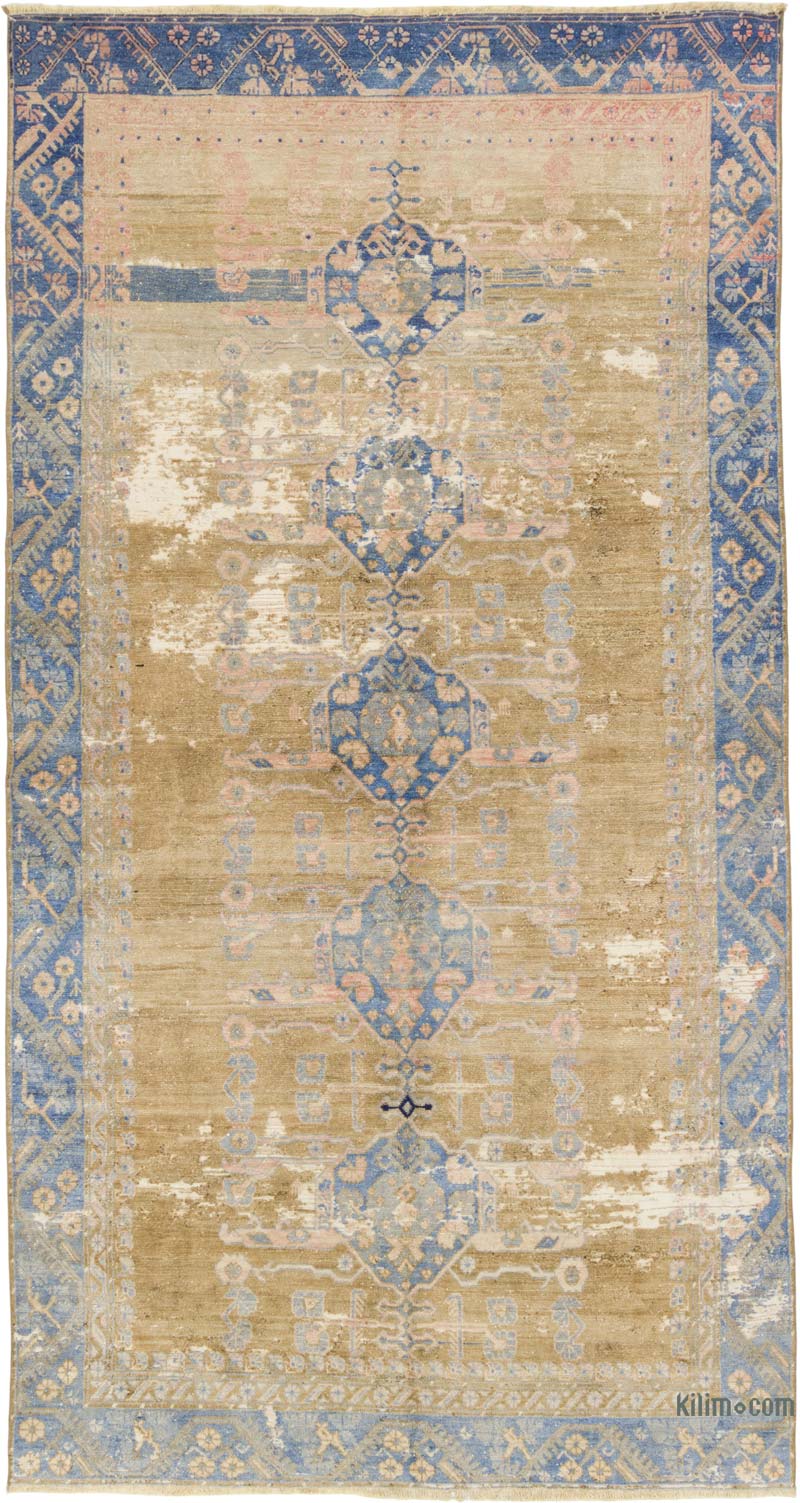 El Dokuma Vintage Halı - K0085689