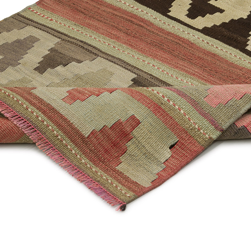Vintage Kars Kilim Yolluk - K0085697