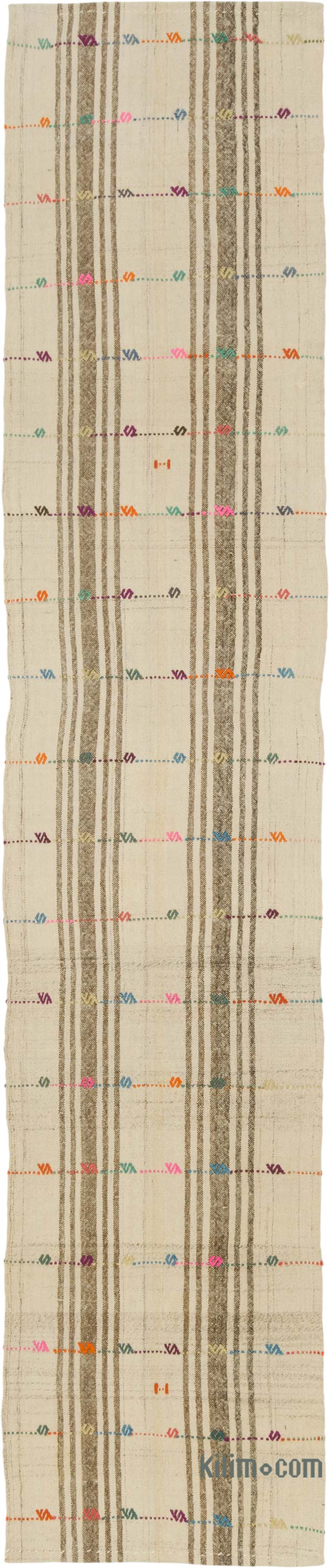 Corredor Kilim de Anatolia Vintage - 63 cm x 310 cm - K0085702