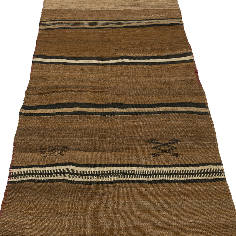 Vintage Anadolu Kilim Yolluk - 86 cm x 334 cm - K0085712
