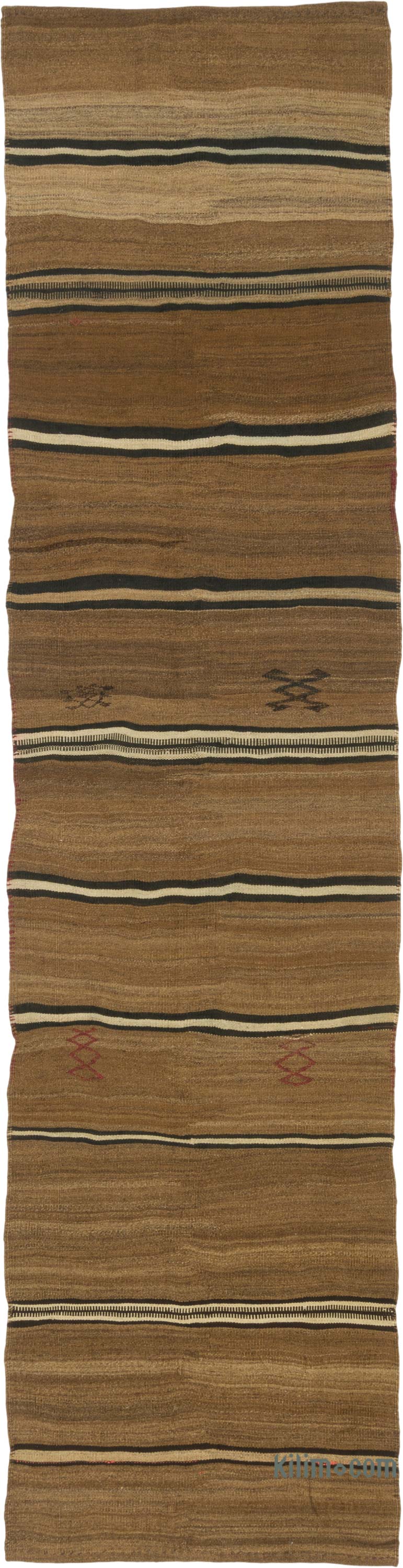 Vintage Anadolu Kilim Yolluk - 86 cm x 334 cm - K0085712