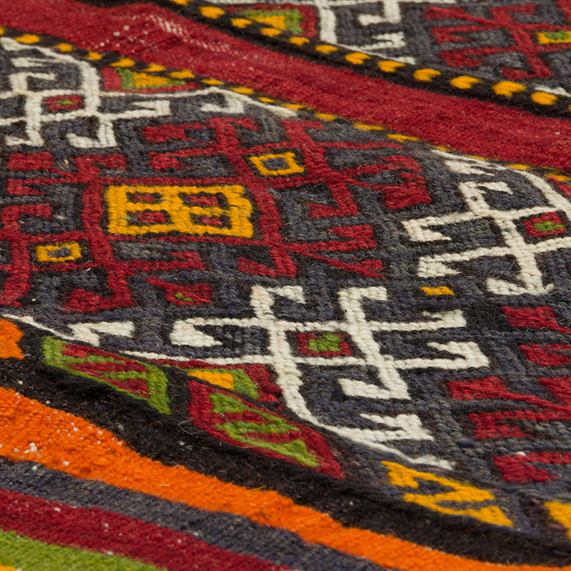 Sivas Kilim Vintage - 113 cm x 132 cm - K0085720