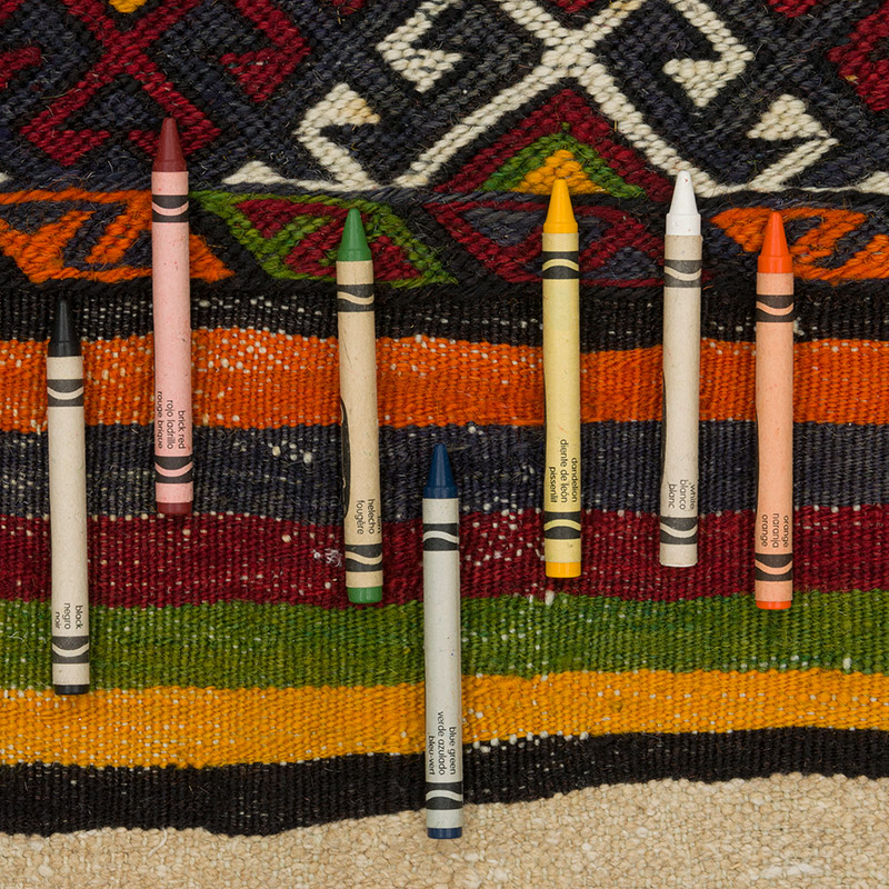 Sivas Kilim Vintage - 113 cm x 132 cm - K0085720