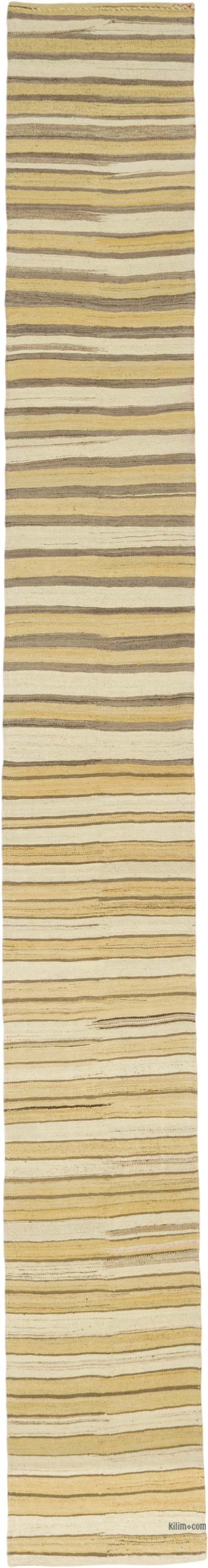 Kilim Vintage Turco de Pasillo - 70 cm x 561 cm