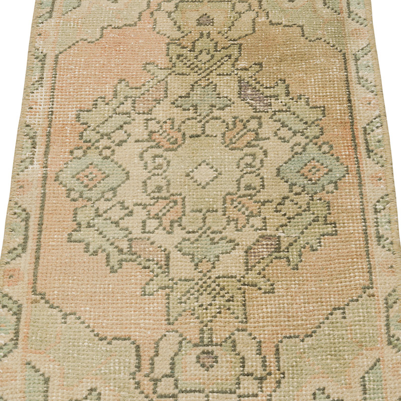 El Dokuma Vintage Halı - 41 cm x 80 cm - K0085775