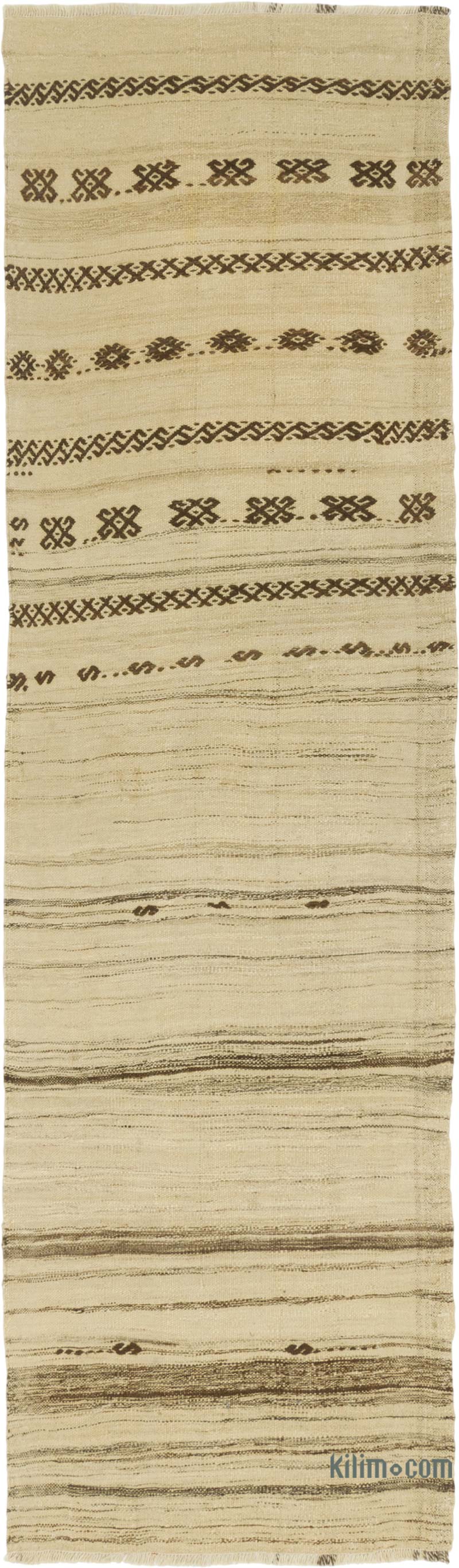 Vintage Anatolian Kilim Runner - 2' 6" x 8' 6" (30" x 102") - K0085776