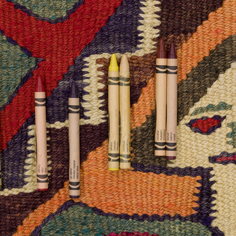 Vintage Herki Kilim Runner - 3' 3" x 10' 10" (39" x 130") - K0085783