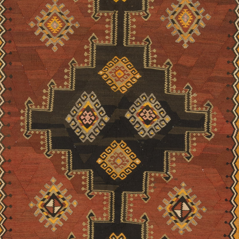 Alfombra Kars Kilim Vintage - 143 cm x 330 cm - K0085784