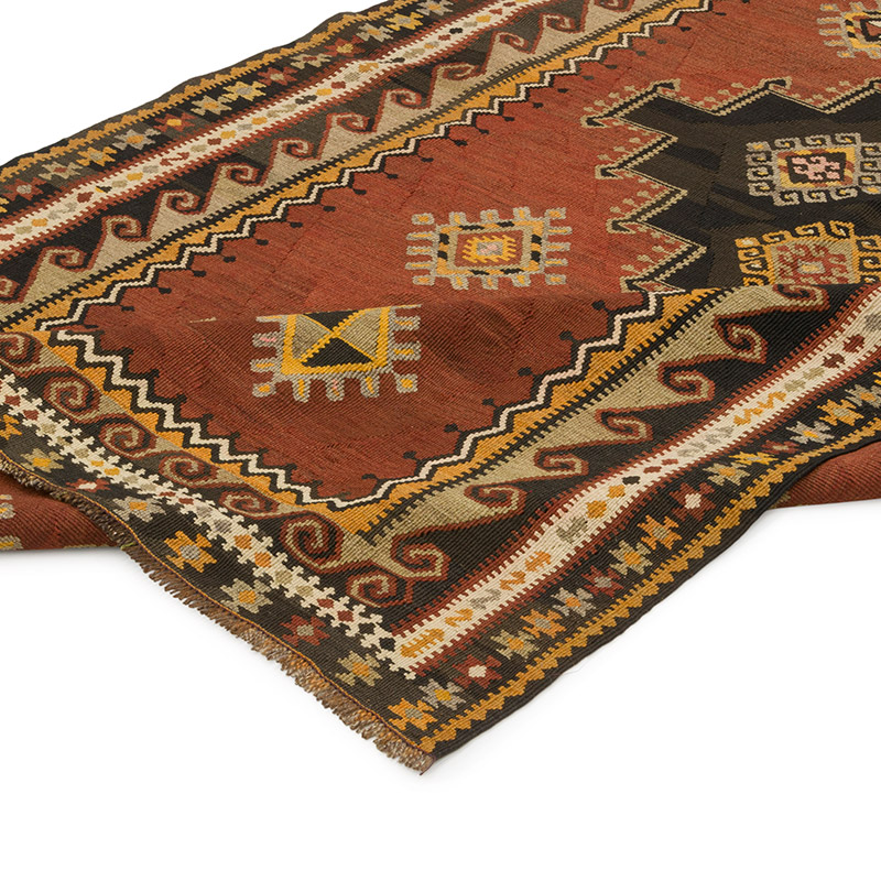 Alfombra Kars Kilim Vintage - 143 cm x 330 cm - K0085784