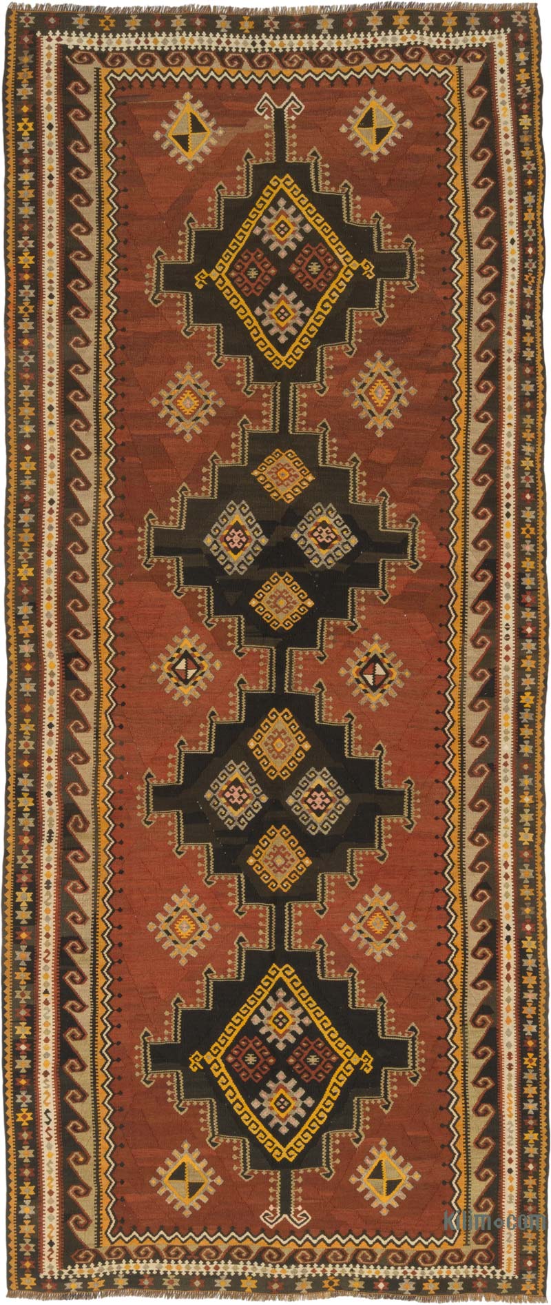 Alfombra Kars Kilim Vintage - 143 cm x 330 cm - K0085784