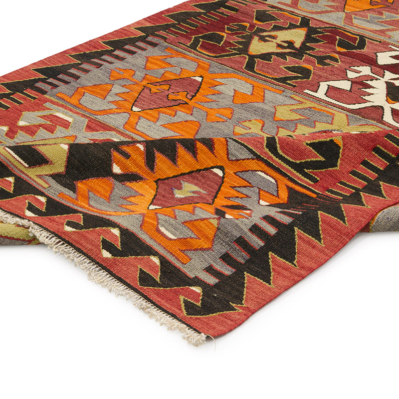 Alfombra Konya Kilim Vintage - 157 cm x 360 cm - K0085789