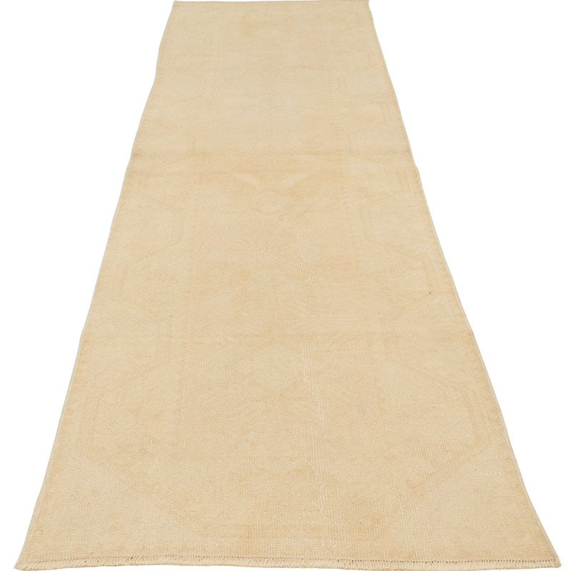 Pasillo Vintage Turco Anudado a Mano - 75 cm x 270 cm - K0085792