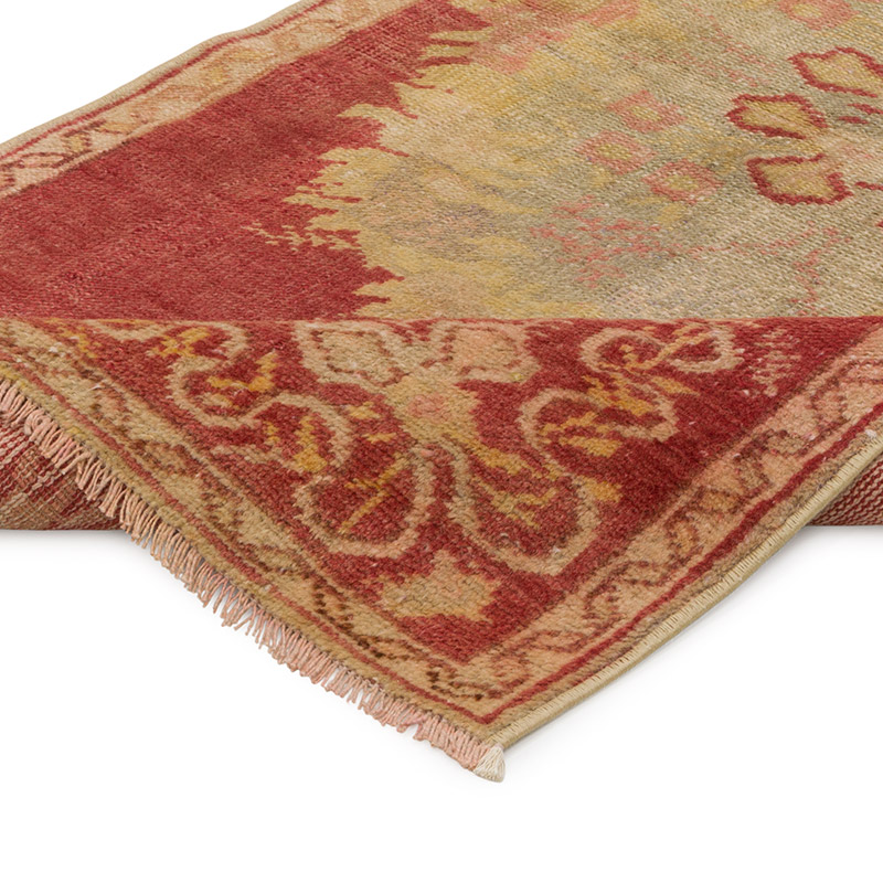 Vintage Turkish Hand-Knotted Rug - 2' 5" x 4' 9" (29" x 57") - K0085796