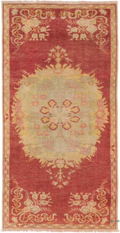 Vintage Turkish Hand-Knotted Rug - 2' 5" x 4' 9" (29" x 57")
