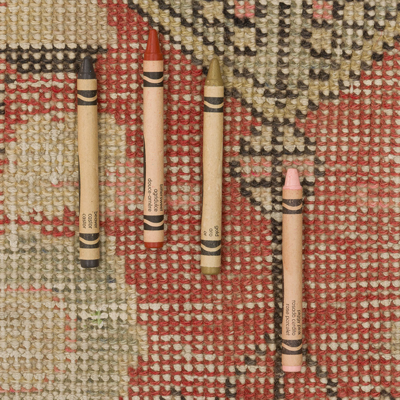 El Dokuma Vintage Halı - 118 cm x 213 cm - K0085797