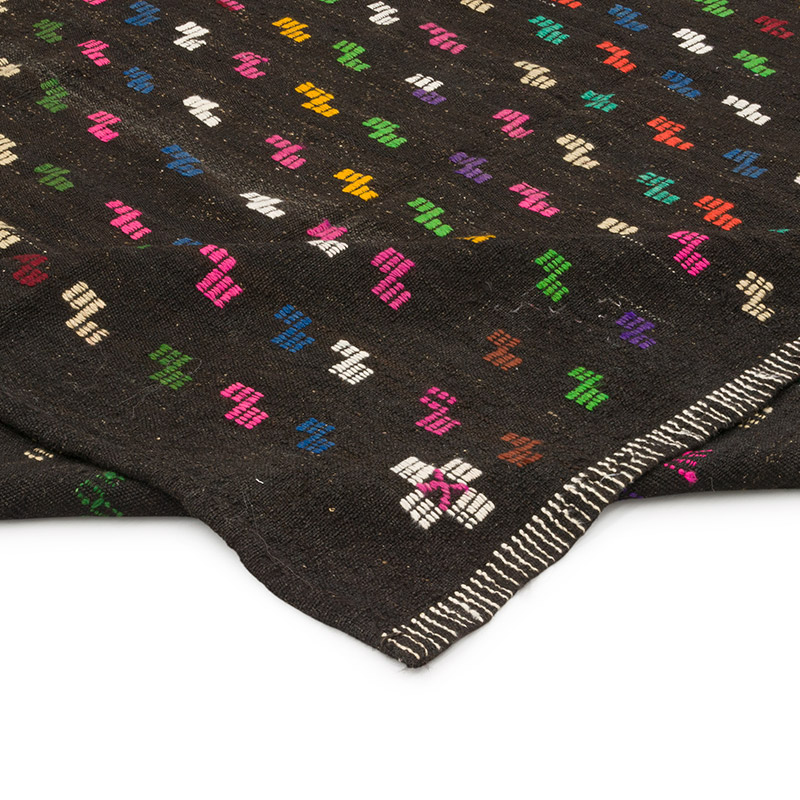 Vintage Anatolian Jijim Rug - 8'  x 11' 3" (96" x 135") - K0085804