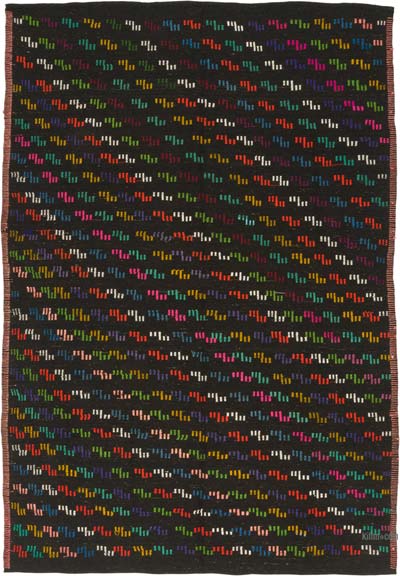 Vintage Anatolian Jijim Rug - 6' 9" x 10'  (81" x 120")