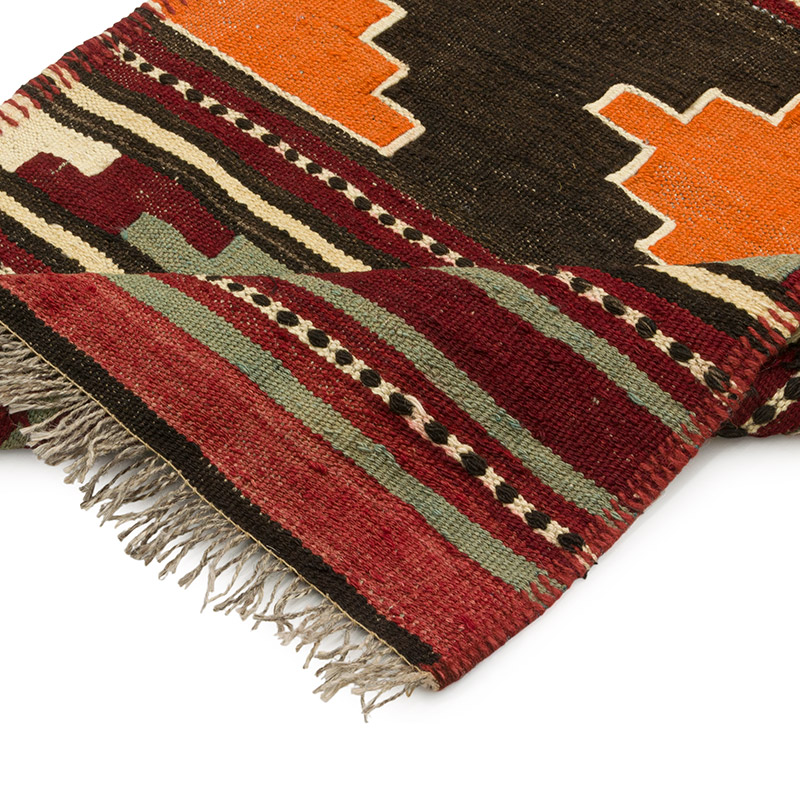 Vintage Mihalic Kilim Runner - 2' 1" x 13' 10" (25" x 166") - K0085810