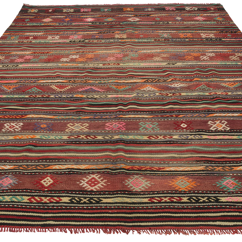 Alfombra Vintage Balikesir Kilim - 188 cm x 270 cm - K0085818