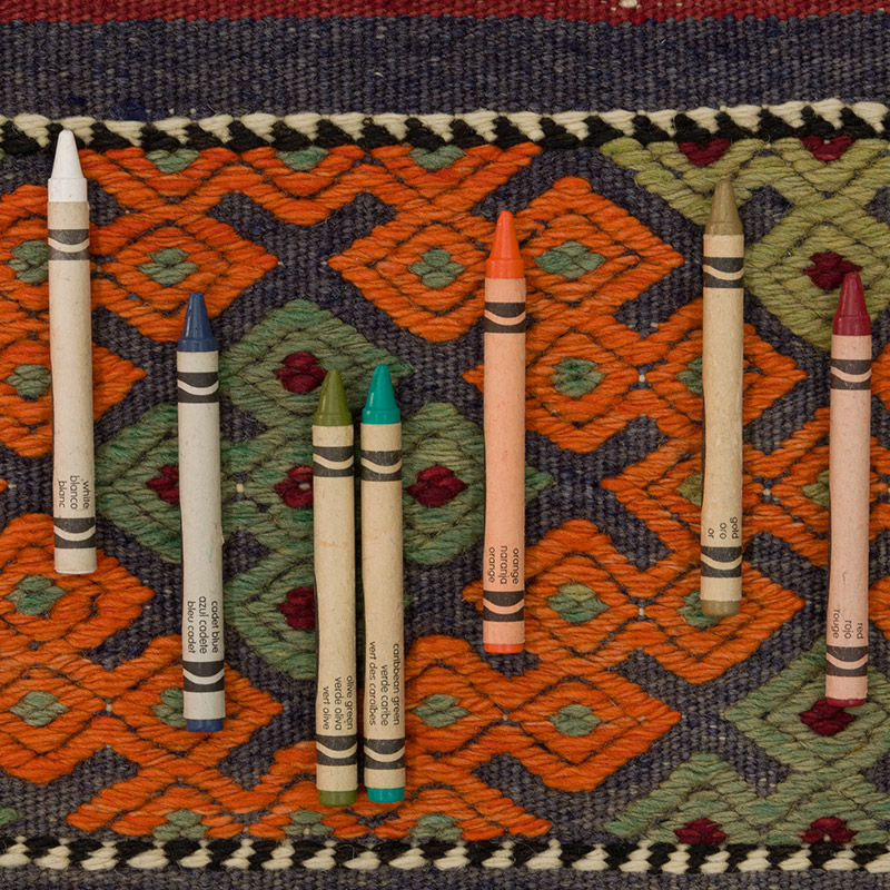Vintage Balikesir Kilim Rug - 5' 8" x 9' 9" (68" x 117") - K0085822