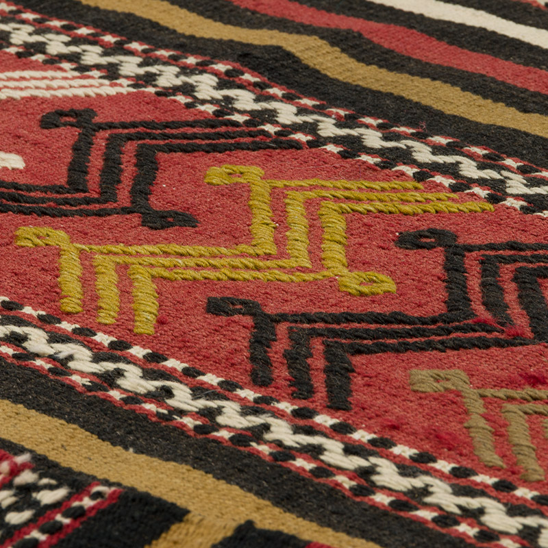 Vintage Balıkesir Kilimi - 153 cm x 296 cm - K0085825