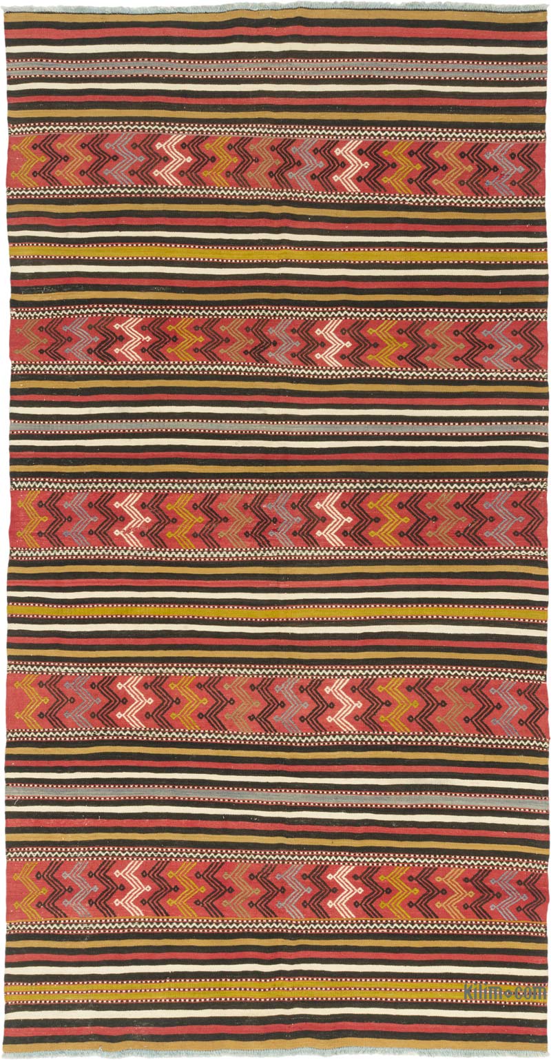 Vintage Balıkesir Kilimi - 153 cm x 296 cm - K0085825