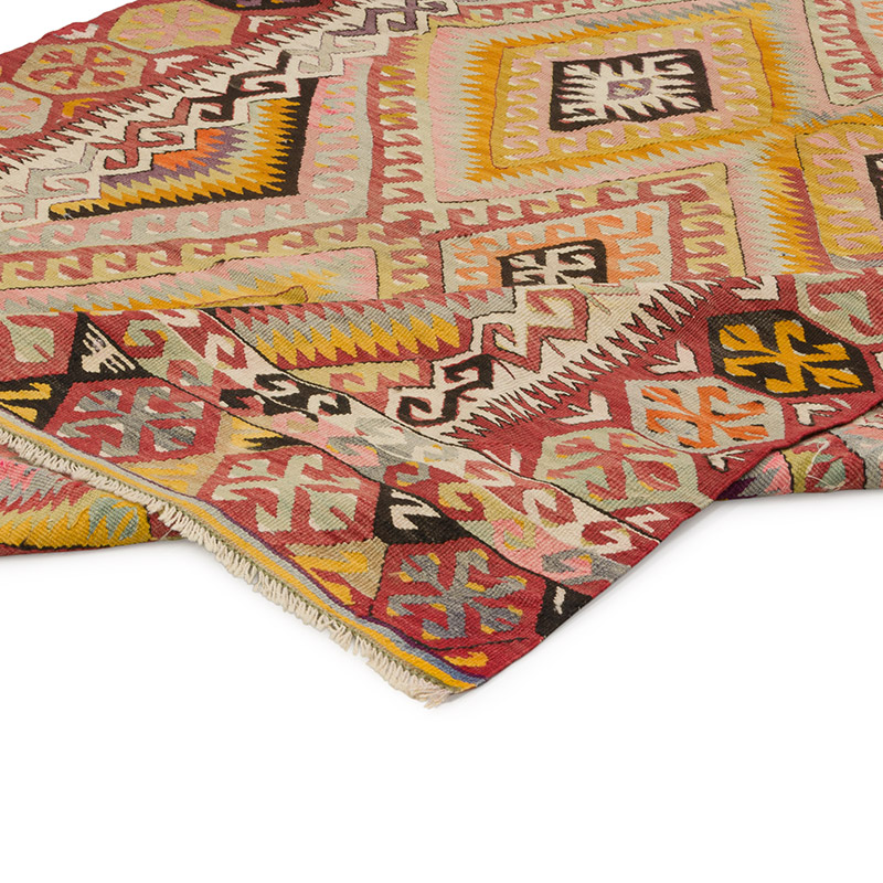 Alfombra Vintage Fethiye Kilim - 156 cm x 284 cm - K0085830