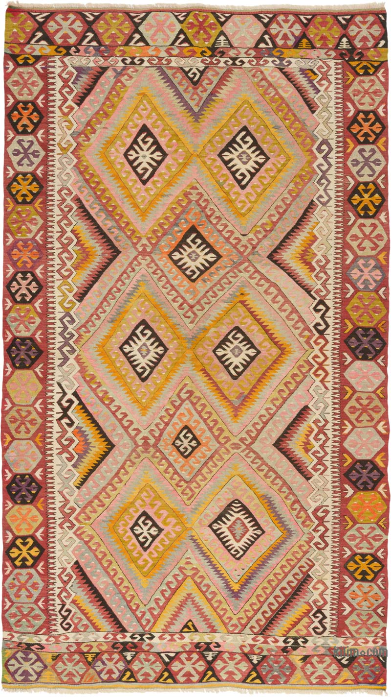 Alfombra Vintage Fethiye Kilim - 156 cm x 284 cm - K0085830