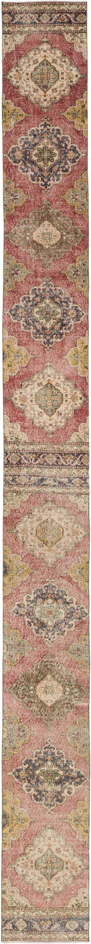 Vintage Turkish Runner Rug - 2' 4" x 24' 7" (28" x 295")