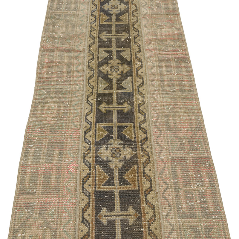 Vintage Turkish Runner Rug - 2'  x 20' 4" (24" x 244") - K0085837