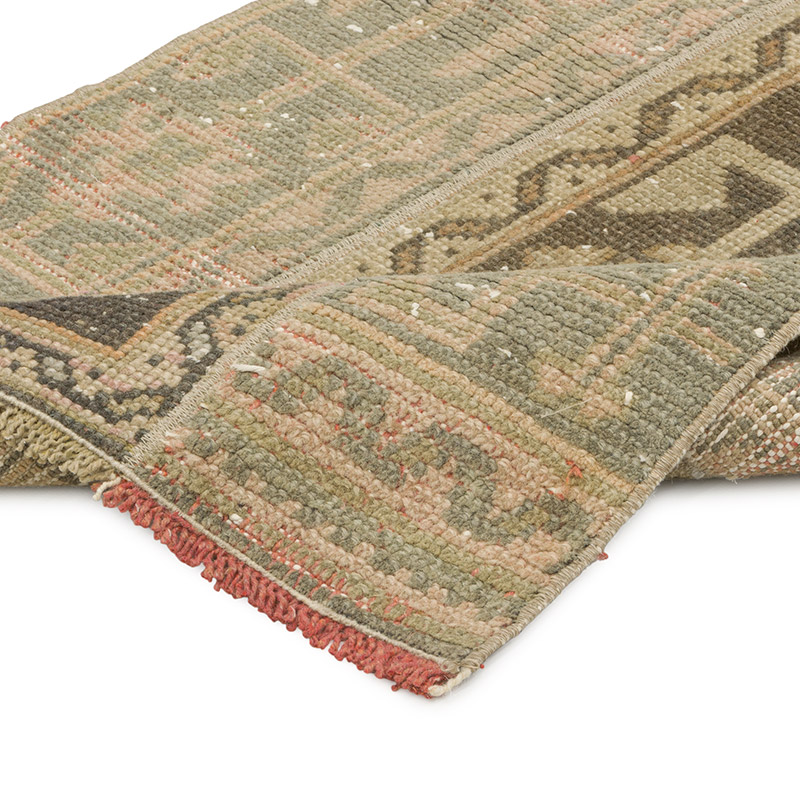 Vintage Turkish Runner Rug - 2'  x 20' 4" (24" x 244") - K0085837