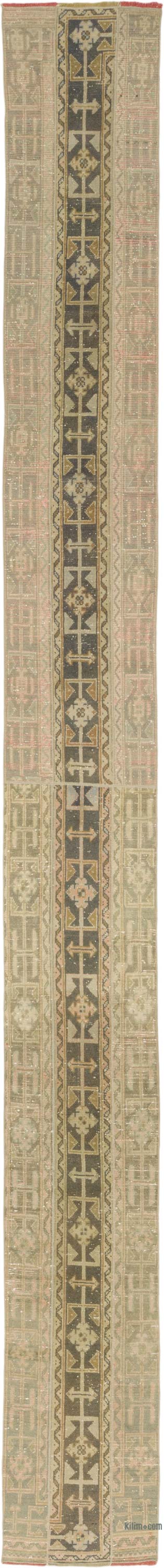 Vintage Anadolu Yolluk - 62 cm x 620 cm