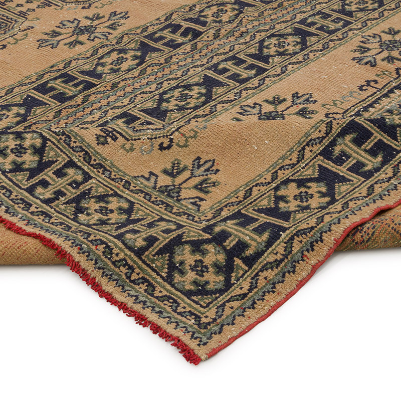 Alfombra Vintage Turca Anudada a Mano - 291 cm x 332 cm - K0085839