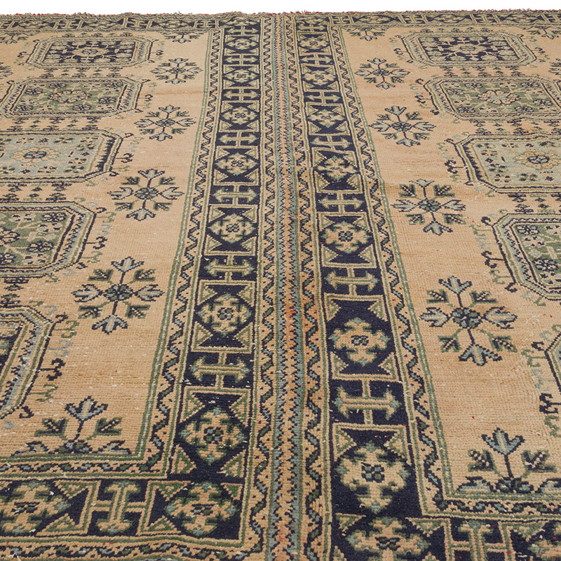 Alfombra Vintage Turca Anudada a Mano - 291 cm x 332 cm - K0085839