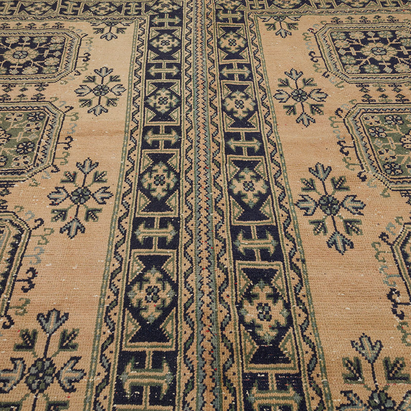 Alfombra Vintage Turca Anudada a Mano - 291 cm x 332 cm - K0085839