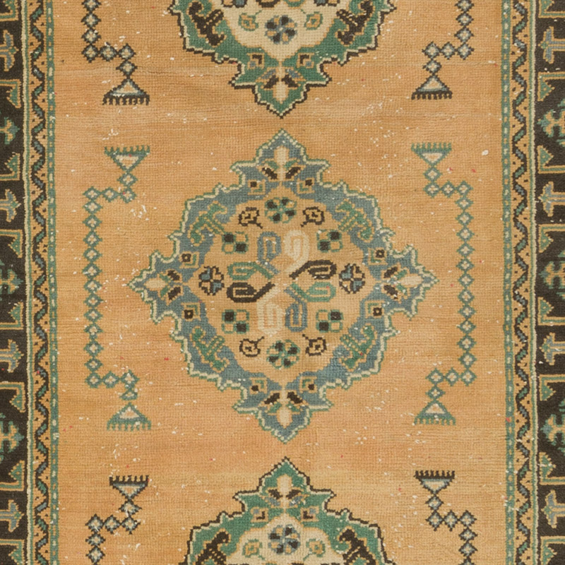 Alfombra Vintage Turca Anudada a Mano - 271 cm x 352 cm - K0085840