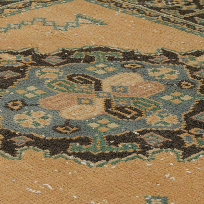 Alfombra Vintage Turca Anudada a Mano - 271 cm x 352 cm - K0085840