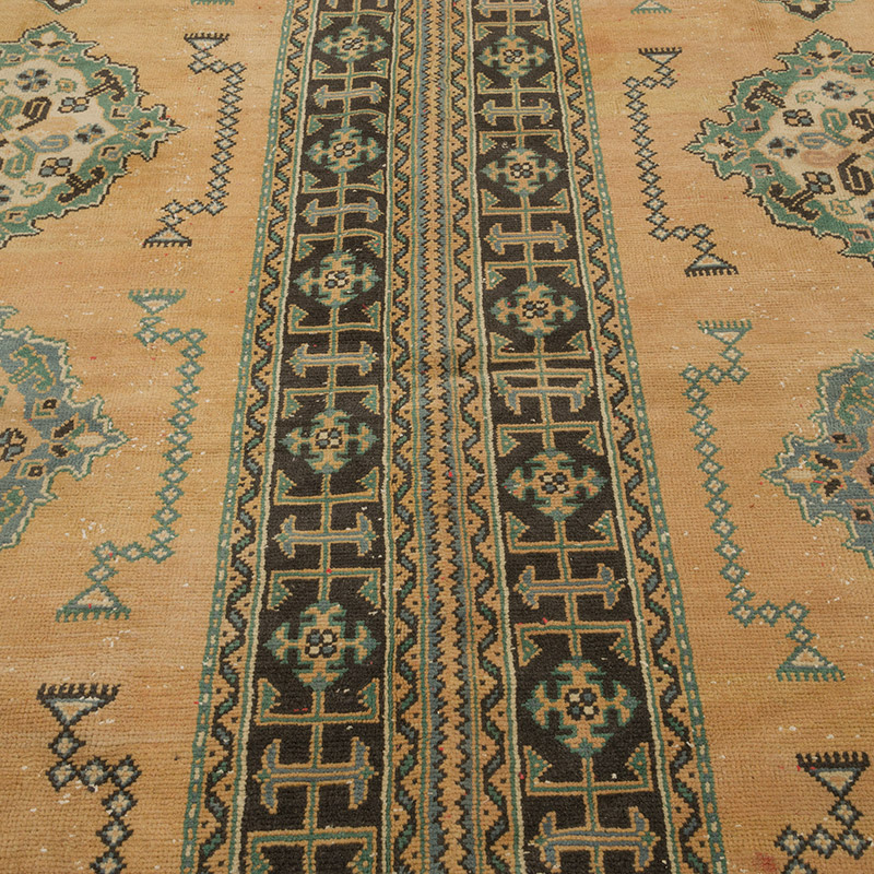 Alfombra Vintage Turca Anudada a Mano - 271 cm x 352 cm - K0085840