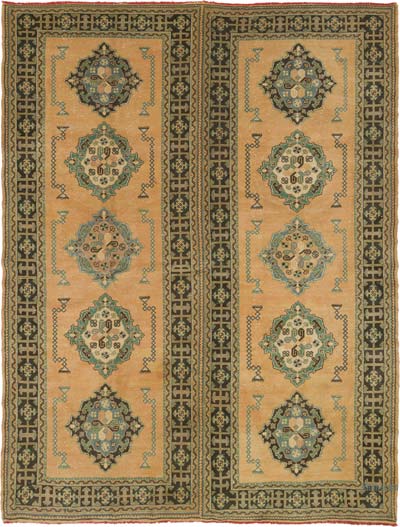 Alfombra Vintage Turca Anudada a Mano - 271 cm x 352 cm