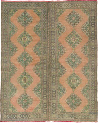 El Dokuma Vintage Halı - 273 cm x 336 cm