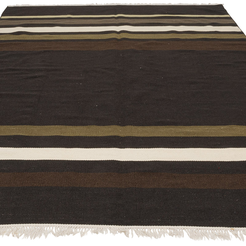 Vintage Turkish Kilim Rug - 5' 7" x 7' 10" (67" x 94") - K0085867