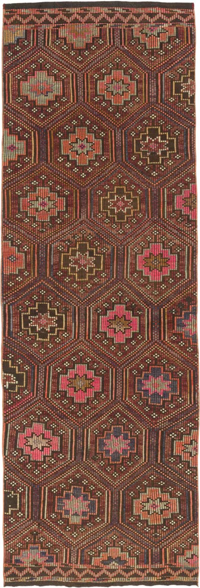 Vintage Anadolu Cicim Yolluk - 102 cm x 308 cm
