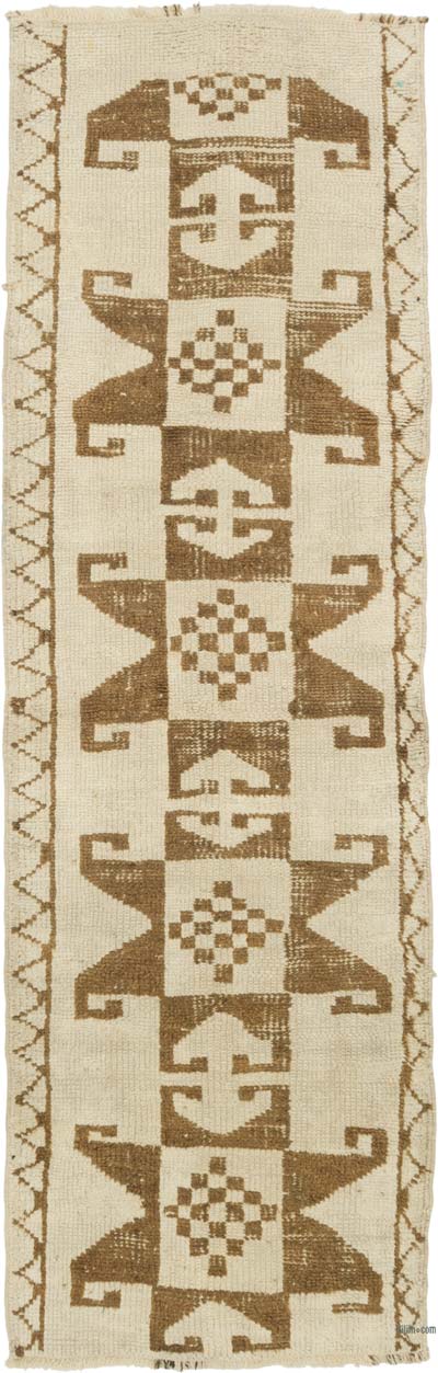 Alfombra Vintage de pasillo - 92 cm x 288 cm