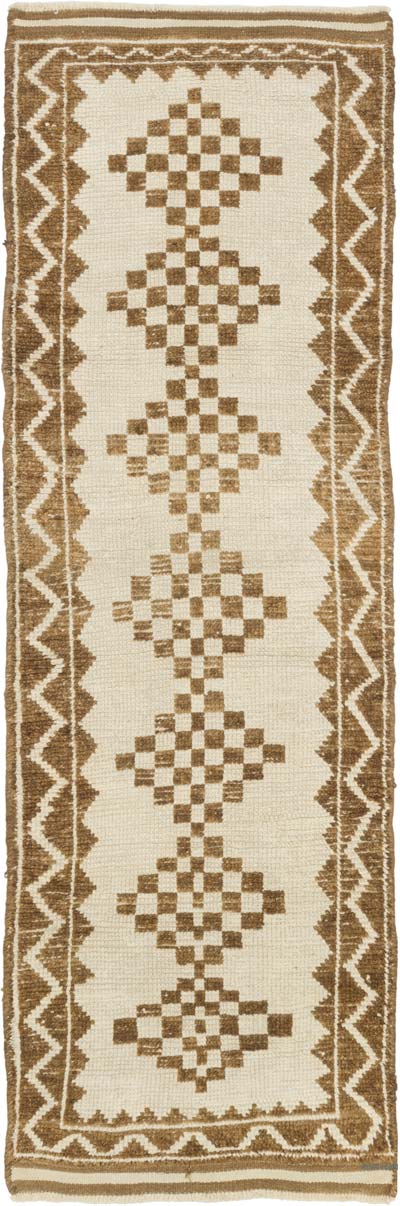 Vintage Tribal Runner Rug - 3' 2" x 9' 6" (38" x 114")